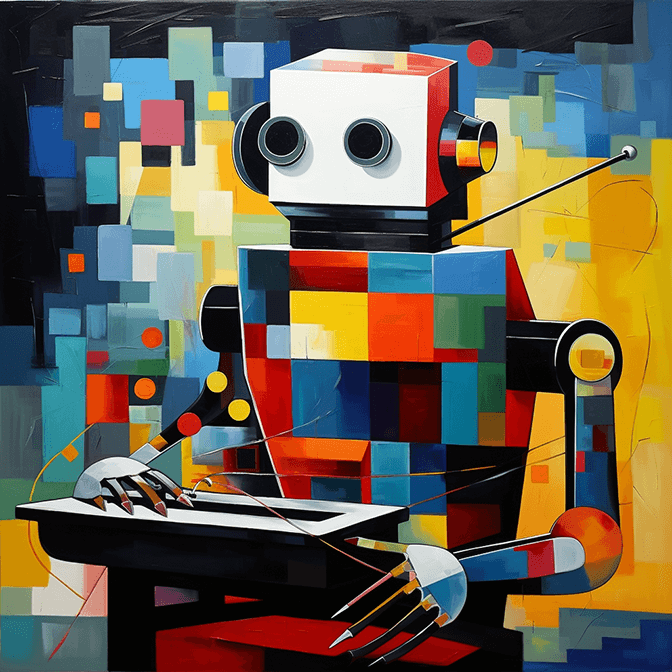AI writer robot